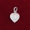 Ambe Mata Heart Design Pendant in Pure Silver / Pure Sterling Silver A for Men and Women